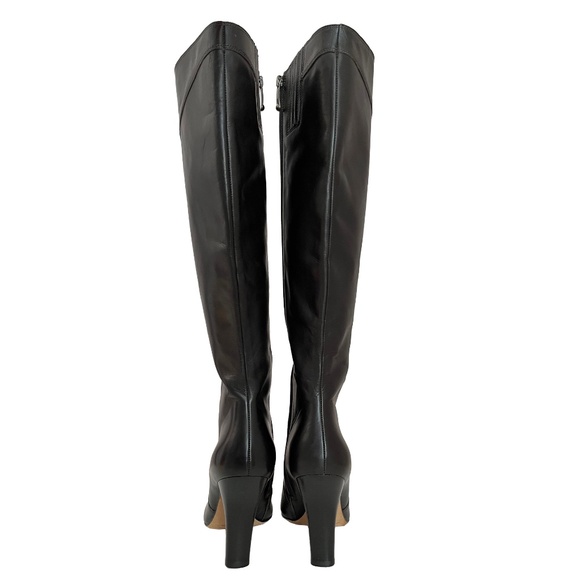 Espresso Leather Tall Boots - Picture 7 of 15